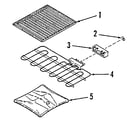 Kenmore 9114698814 electric grill module kit 4998640 diagram