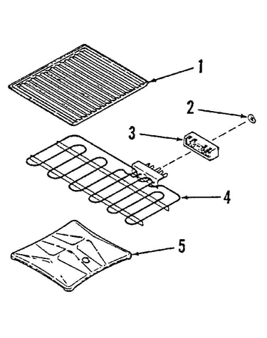 Electric grill module kit 4998640