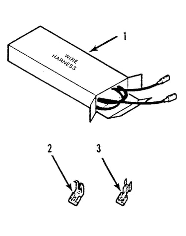 Wire harness and components