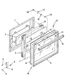 Oven door