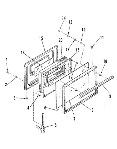 Oven door