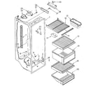Kenmore 1069510412 refrigerator liner diagram