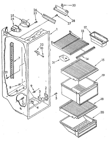 Refrigerator liner