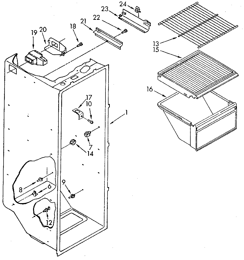 Refrigerator liner