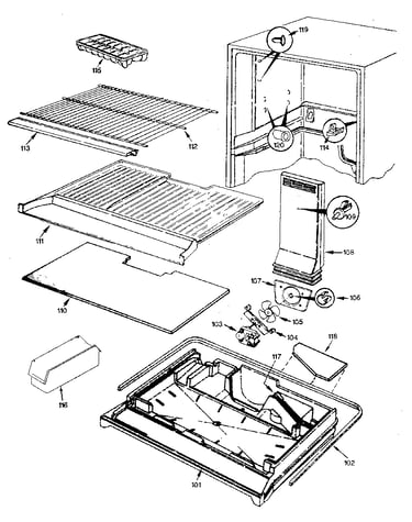 Freezer compartment