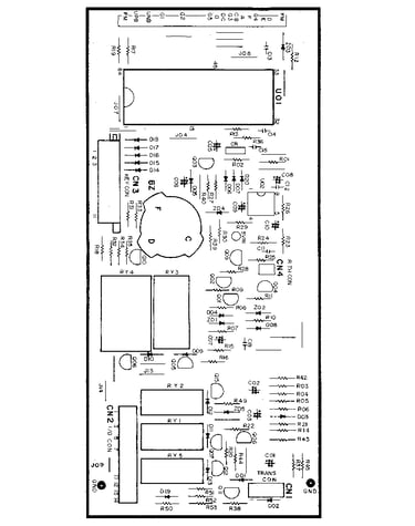 Power and control circuit board p/n 2q10280h