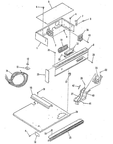 Control panel section
