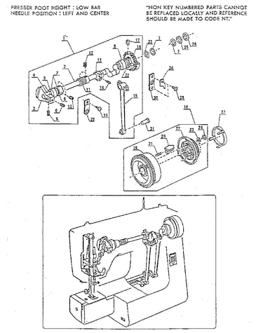 Upper shaft assembly
