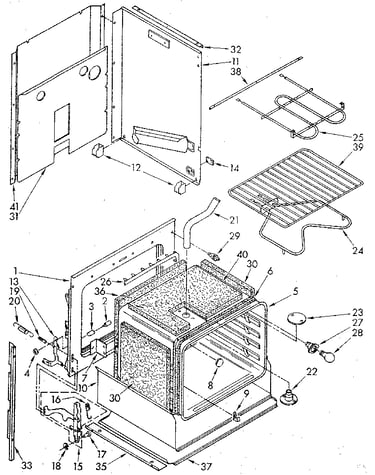 Lower oven