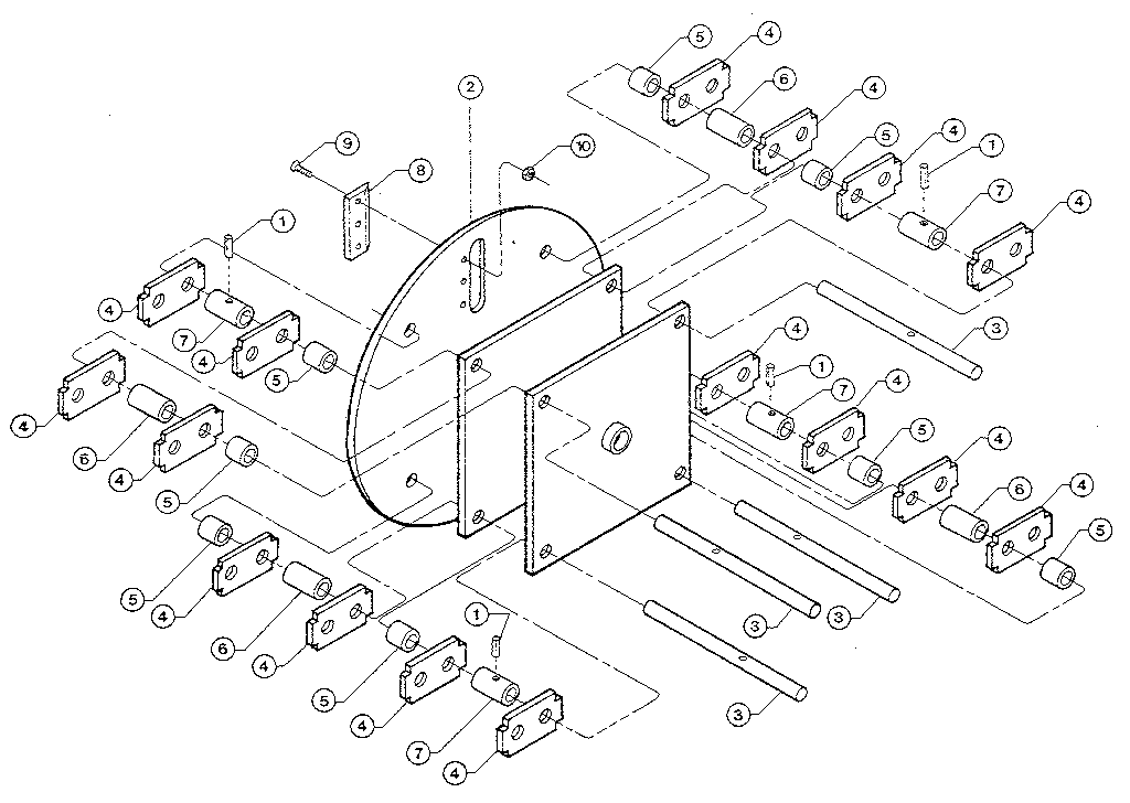Cylinder assembly - 5hp & 8hp models only