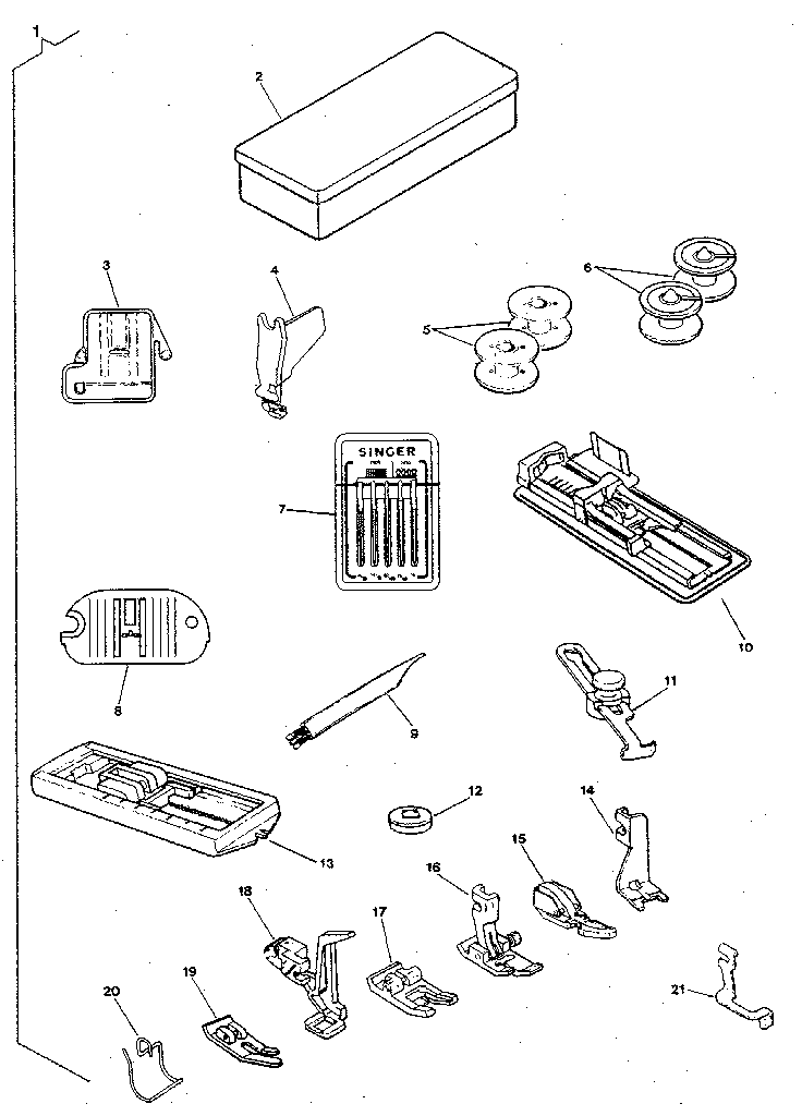 Attachment set