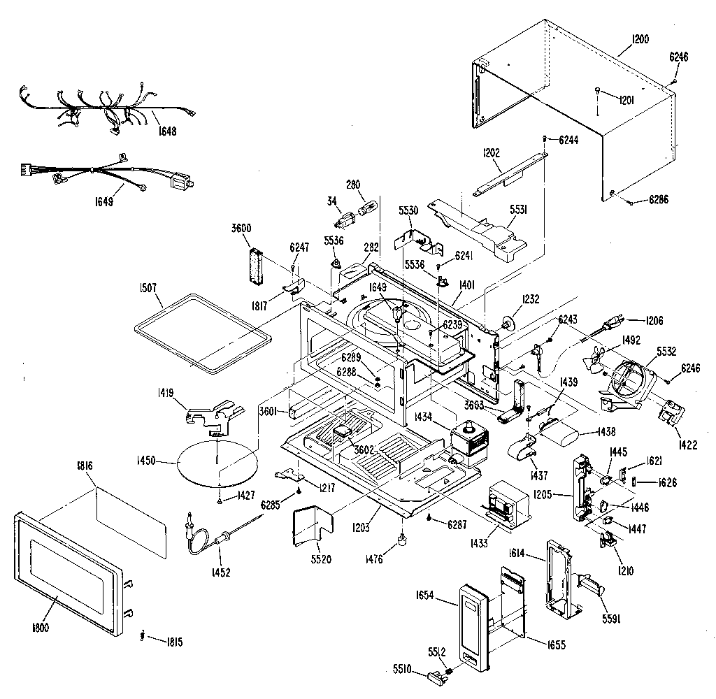 MICROWAVE PARTS