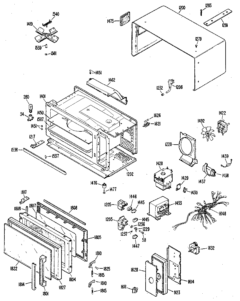 MICROWAVE PARTS