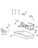 Icemaker accessory kit parts