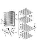 Compressor and shelfs