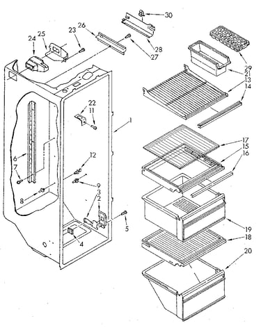 Refrigerator liner
