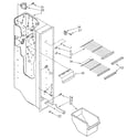 Whirlpool ED20AKXSW03 freezer liner diagram