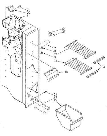 Freezer liner
