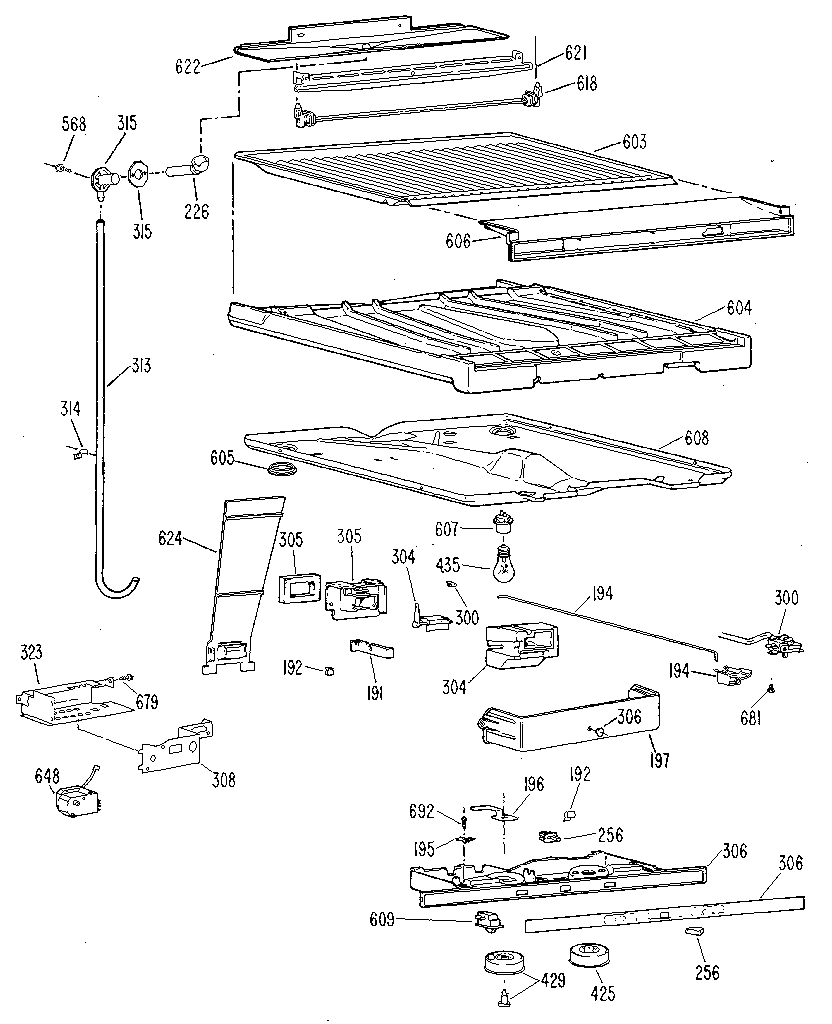 Compartment separator