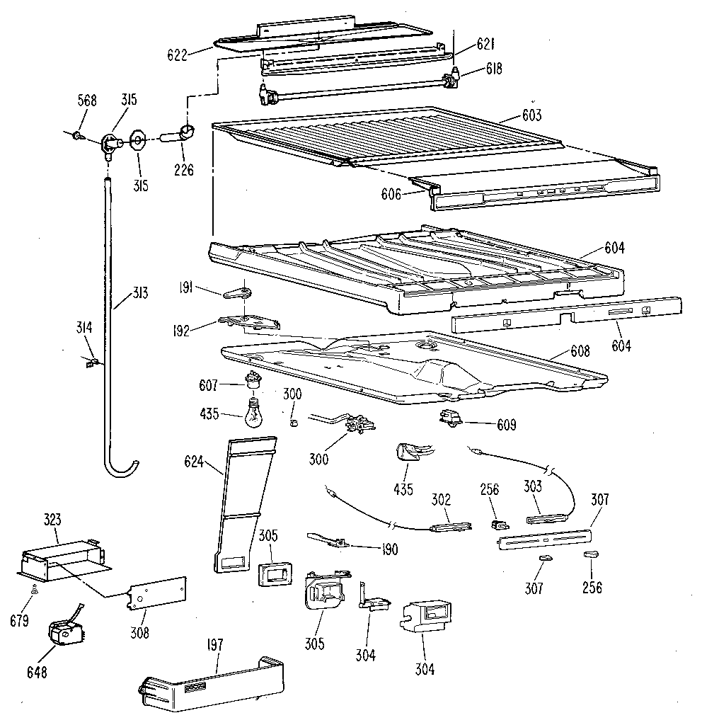 Compartment separator