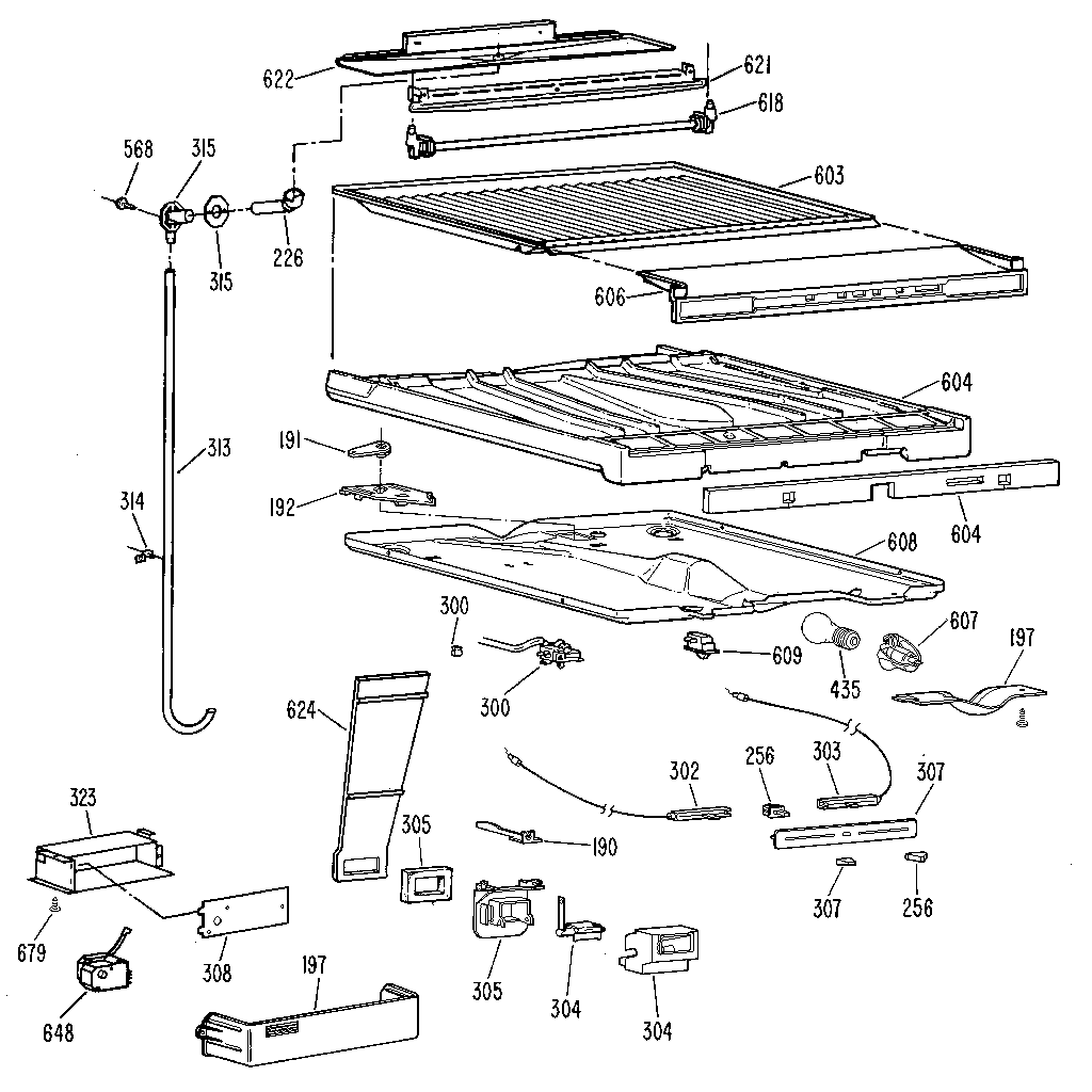 Compartment separator