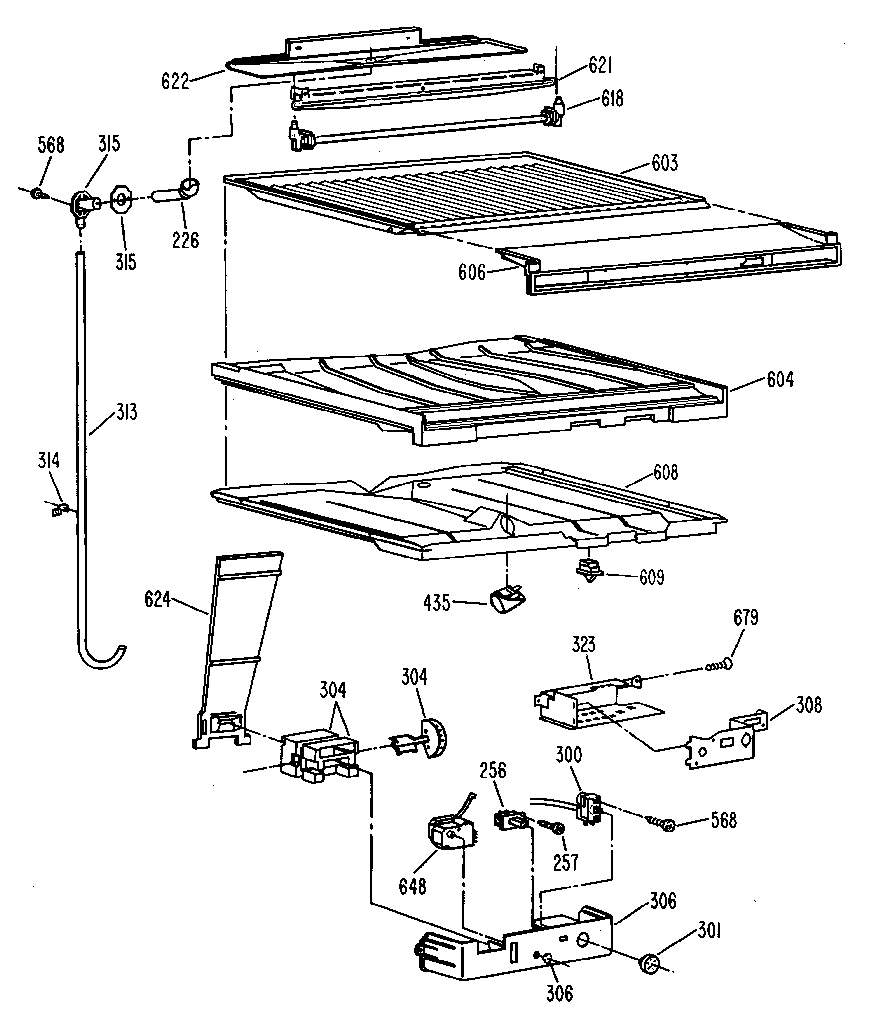 Compartment separator