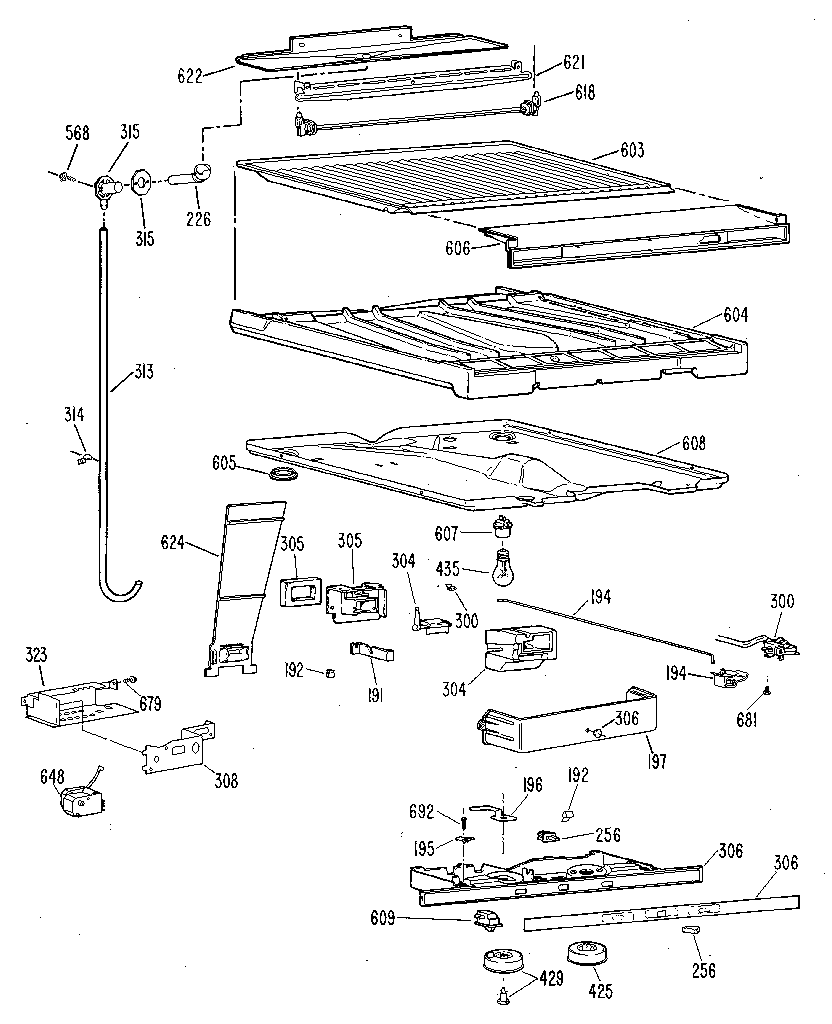 Compartment separator