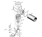 Kenmore 9114398512 blower section diagram