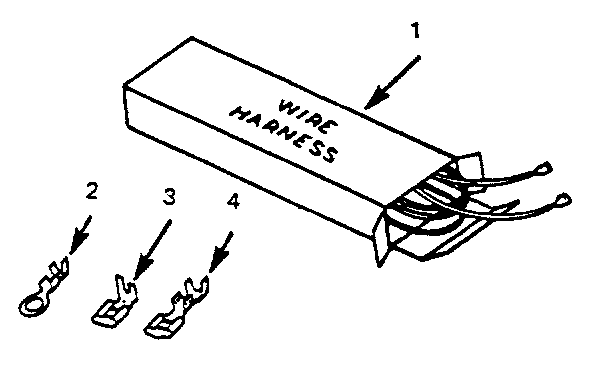 WIRE HARNESS AND COMPONENTS