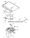 Door lock section