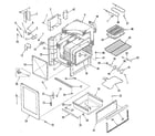 Kenmore 9119348811 body section diagram