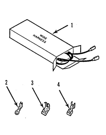 Wire harness and components