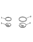 Optional porcelain pan and chrome ring kit 8068400
