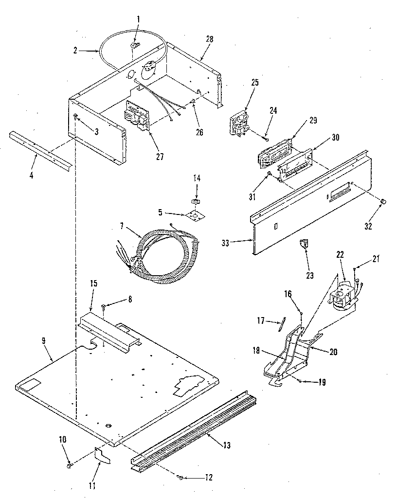 Control panel section