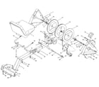 Tunturi E504/E550 unit parts diagram