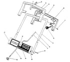 Toro 38025 handle assembly diagram
