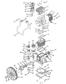 Air compressor pump diagram