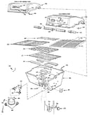 Grill and burner section