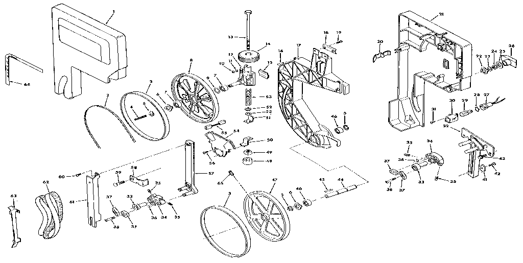 FIGURE 1 - DRIVE ASSEMBLY