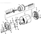 Craftsman 113248210 motor parts diagram