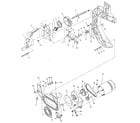 Craftsman 113248510 figure 4-bevel drive and motor mount assembly diagram