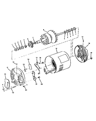 Motor parts list