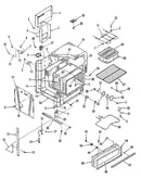 Oven body section