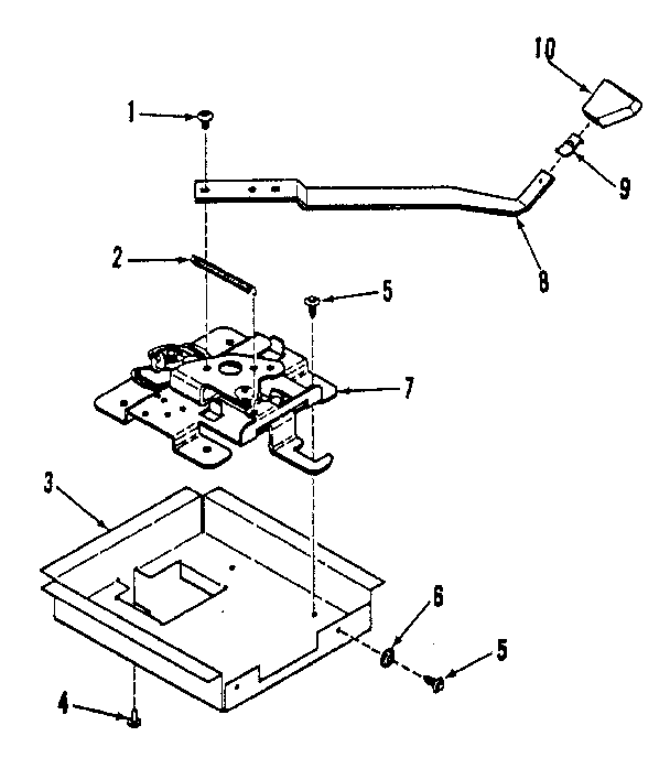 Door lock section