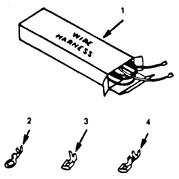 WIRE HARNESS AND COMPONENTS