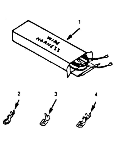 Wire harness and components