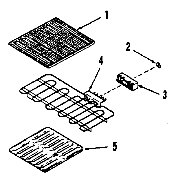 Electric grill module kit 4998640
