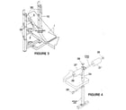 DP 11-0352B barbell support and front leg assemblies diagram