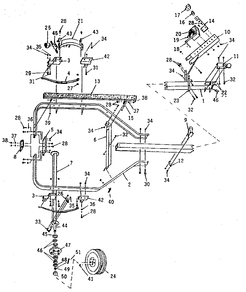 600 LB. BOAT TRAILER