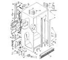 Kenmore 1068552611 cabinet diagram